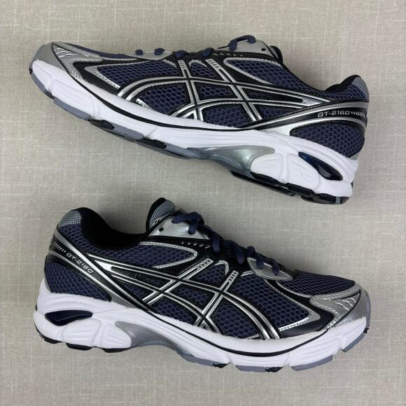 2025 ASICS GT 2160 “Indigo Fog Pure Silver” 9.5M - Picture 2 of 6